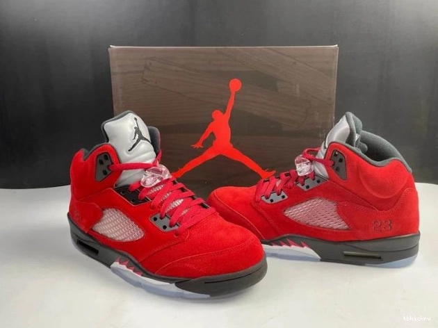Reps TBkick (2021) Bulls 5 Retro DD0587-600 Red Raging Jordan 0730